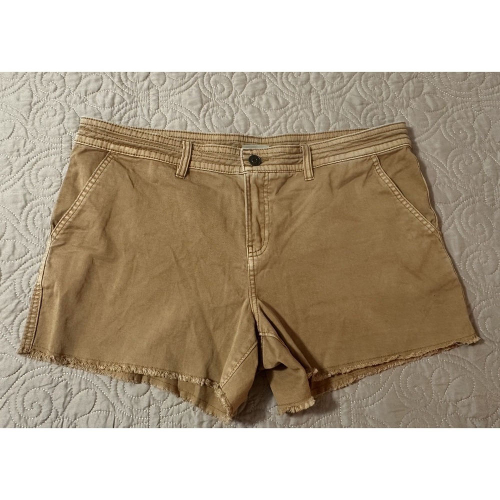 prAna Women's Sancho Shorts, Size 14 4" Inseam Color Earthbound EUC